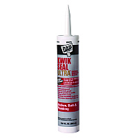 DAP KWIK SEAL ULTRA Premium Siliconized Sealant, 10.1 oz Tube, Gloss White (7079818897)