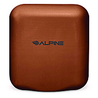 Alpine Hemlock Commercial Automatic 120V Hand Dryer, 6.68 x 11.41 x 12.31, Stainless Steel, Copper (ALP40010COP)