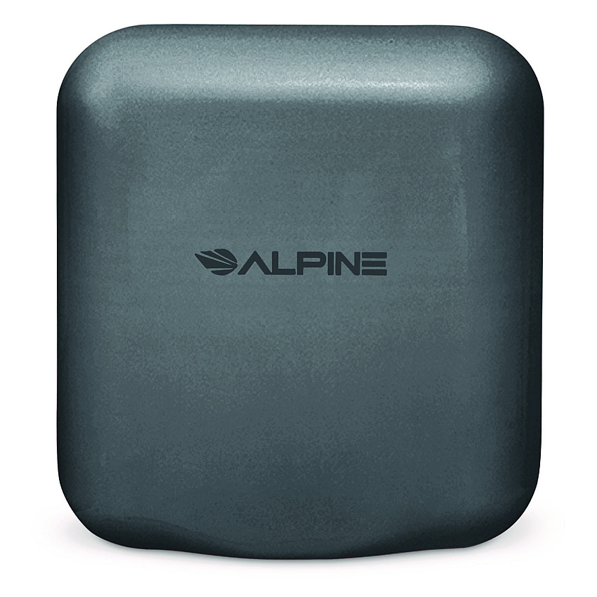 Alpine Hemlock Commercial Automatic 120V Hand Dryer, 6.68 x 11.41 x 12.31, Stainless Steel, Gray (ALP40010GRY)