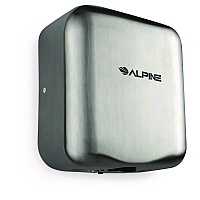 Alpine Hemlock Commercial 220V Automatic Hand Dryer, 6.68 x 11.41 x 12.31, Stainless Steel, Silver (ALP40020SSB)