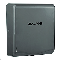 Alpine Willow Commercial 120V Automatic Hand Dryer, 3.93 x 11.25 x 12.63, Stainless Steel, Gray (ALP40510GRY)