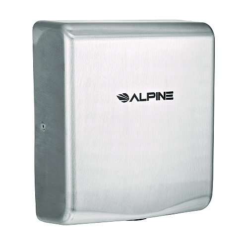 Alpine Willow Commercial 120V Automatic Hand Dryer, 3.93 x 11.25 x 12.63, Stainless Steel, Silver (ALP40510SSB)