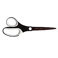 Scotch Ultra Edge Titanium Standard Scissors, 8" Long, Black/White (1468TNSMXESF)