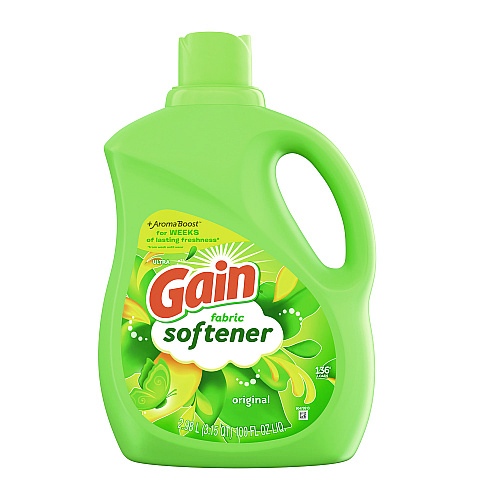 Gain Fabric Softener, Original Scent, 44 oz Bottle (10089)