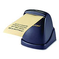 Zip Notes Executive Dispenser, For 150 ft x 3" Rolls, Black, Includes (1) Refill Roll and (2) AA Batteries (0023)