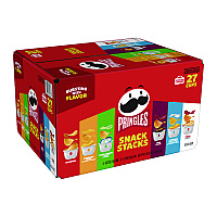 Pringles Snack Stack Variety Pack Crisps, (6) 0.67 and (21) 0.74 oz/Tubs, 27/Carton (KEE18263)
