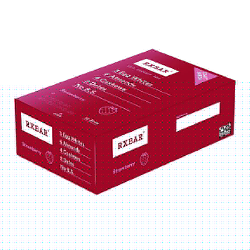 RXBAR Gluten-Free Strawberry Protein Bar, 1.83 oz Bar, 12/Box (KEE00580)