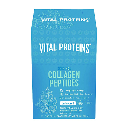 Vital Proteins Collagen Peptides Powder, Unflavored, 0.3 oz Packet, 20/Box (VVP00539)