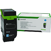 Lexmark 75M1XC0 Toner, 11,700 Page-Yield, Cyan