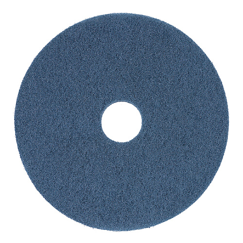 Boardwalk Scrubbing Floor Pads, 13" Diameter, Blue, 5/Carton (BWK4013BLU)