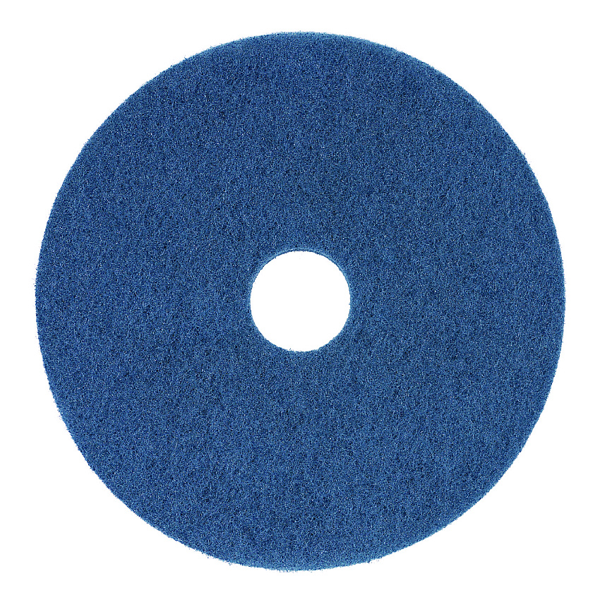 Boardwalk Scrubbing Floor Pads, 14" Diameter, Blue, 5/Carton (BWK4014BLU)