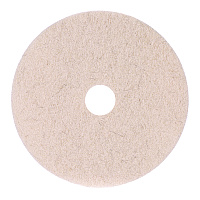 Boardwalk Natural Hog Hair Burnishing Floor Pads, 21" Diameter, Tan, 5/Carton (BWK4021NHE)