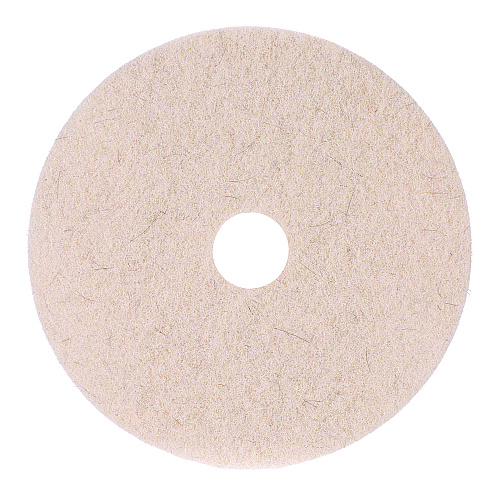 Boardwalk Natural Hog Hair Burnishing Floor Pads, 21" Diameter, Tan, 5/Carton (BWK4021NHE)