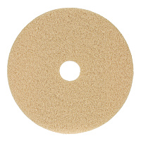 Boardwalk&reg; Burnishing Floor Pads, 27" Diameter, Tan, 5/Carton (BWK4027ULT)