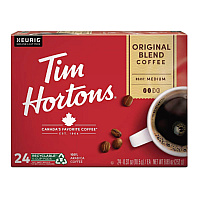 Tim Hortons K-Cup Pods Original Blend, 24/Box (1281)