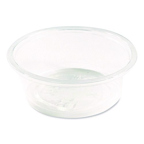 Boardwalk&reg; Souffle/Portion Cups, 1.5 oz, PP, Translucent, 2500/CT (BWKPRTN15TS)