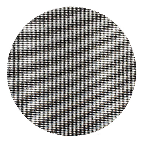 Americo Sand Screen Discs, 20" Diameter, 150 Grit, Black, 10/Carton (501520)