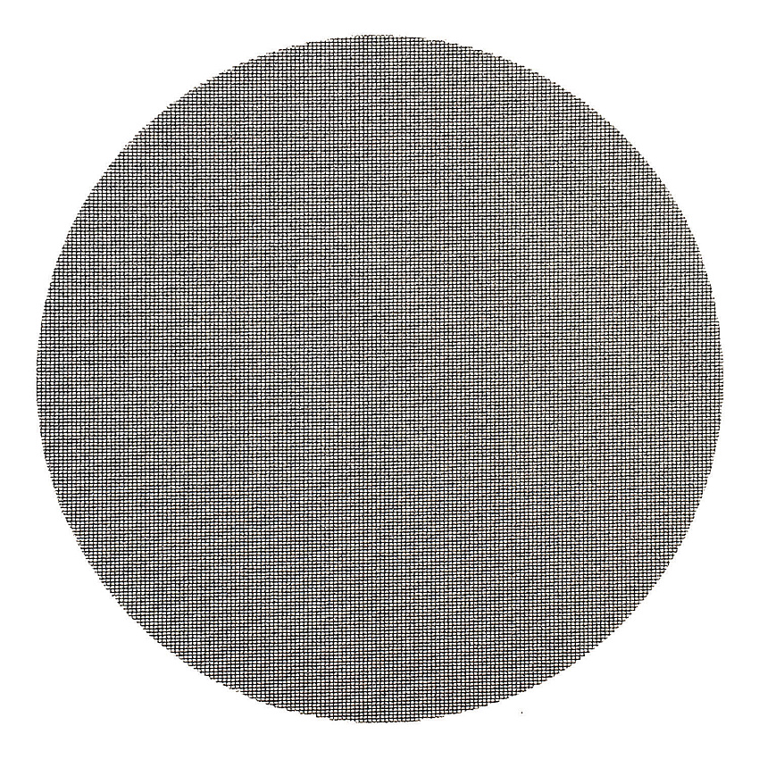 Americo Sand Screen Discs, 20" Diameter, 150 Grit, Black, 10/Carton (501520)