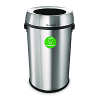 Alpine 17 Gallon Stainless Steel Open Top Compost Station (ALP47065LCO)