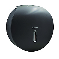Alpine Plastic Single Roll Jumbo Toilet Paper Dispenser, 5.3 x 11.5 x 11.7, Gray (ALP450GRY)