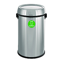 Alpine 17 Gallon Stainless Steel Indoor Compost Receptacle with Swivel Lid (ALP47065L1CO)