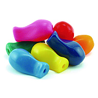 The Pencil Grip Jumbo Pencil Grip, 1" Long, Assorted Colors, 72/Carton (11472)