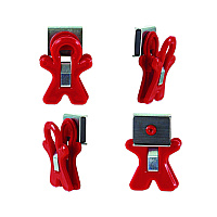 The Pencil Grip Magnet Man, Assorted Colors, 50/Carton (13250)