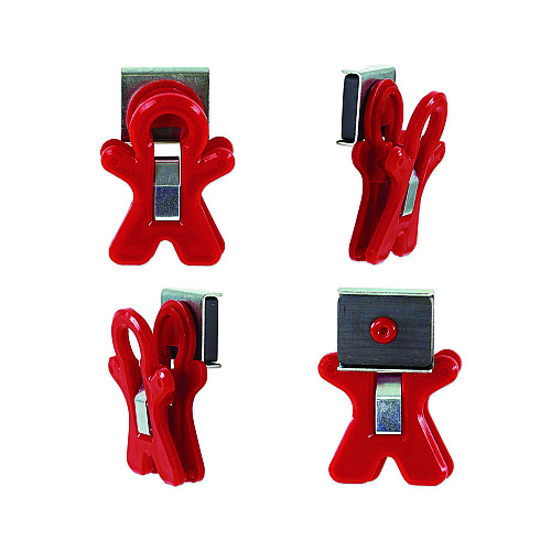 The Pencil Grip Magnet Man, Assorted Colors, 50/Carton (13250)