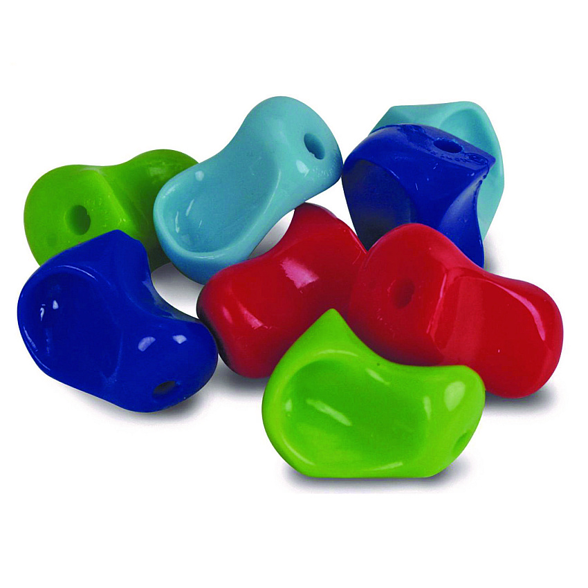 The Pencil Grip Pinch Pencil Grip, 1" Long, Assorted Colors, 100/Carton (127100)