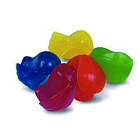 The Pencil Grip Crossover Grip, 1" Long, Assorted Neon Colors, 100/Carton (180100)