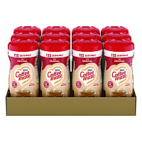 Coffee-mate Non-Dairy Powdered Creamer, Original, 11 oz Canister, 12/Carton (55882CT)