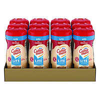 Coffee-mate Powdered Original Lite Creamer, 11 oz. Canister, 12/Carton (74185CT)