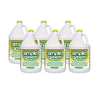 simple green Industrial Cleaner and Degreaser, Concentrated, Lemon, 1 gal Bottle, 6/Carton (14010)