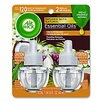 Air Wick Scented Oil Refills, Paradise Retreat, 0.67 oz, 2/Pack (91110PK)