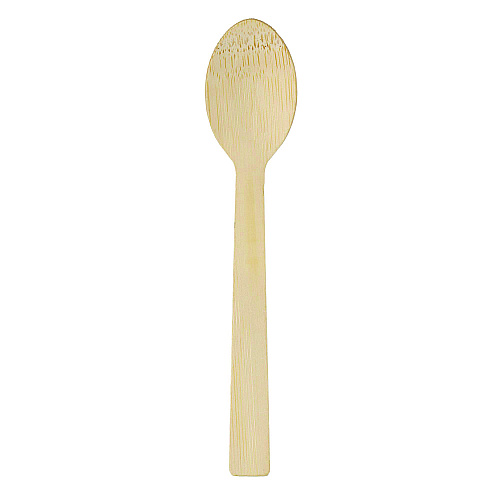 Dixie Bamboo Cutlery, Spoon, Light Golden, 100/Pack, 10 Packs/Carton (ANSBAM)