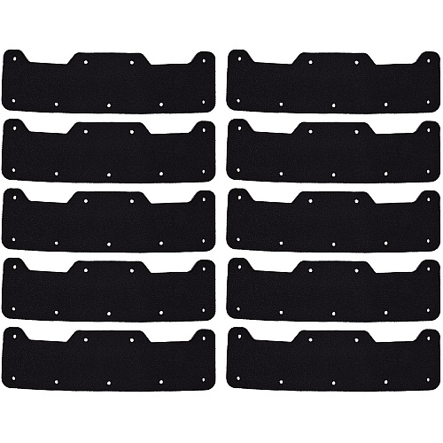 ergodyne Skullerz 8953 Hard Shell Bump Cap Sweatband Replacement, Black, 10/Pack (60237)