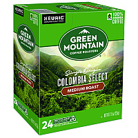 Keurig Colombian Fair Trade Select Coffee K-Cups, 24/Box (6003)