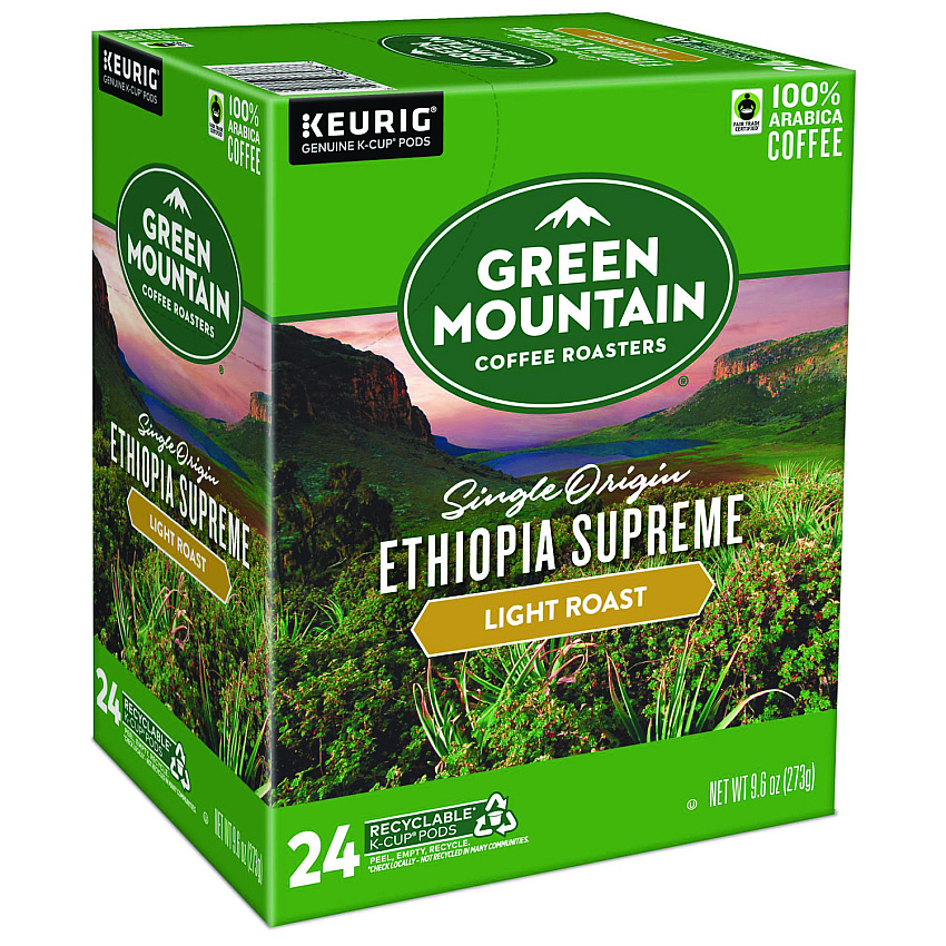 Keurig Ethiopian Supreme K-Cups, 24/Box (8488)