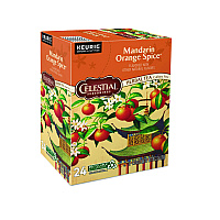 Celestial Seasonings Mandarin Orange Spice Herb Tea K-Cups 24/Box (14735)