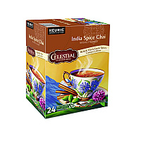 Celestial Seasonings India Spice Chai Tea K-Cups, 24/Box (14738)