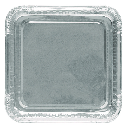 HFA 8" Square Cake Pan, 7.88 x 7.88 x 1.31, Silver, Aluminum, 500/Carton (404835500)
