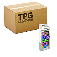 The Pencil Grip Kwik Stix Tempera Paint Set, 12 Assorted Metallic Colors, 12/Set, 12 Sets/Carton (61412)