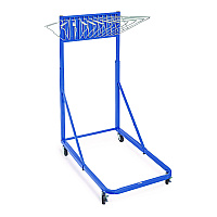 AdirOffice Blueprint Storage Cabinet Rolling Stand, Assorted Document Sizes Accomodated, 27