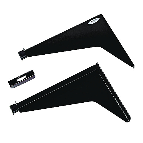 AdirOffice Drop Lift Blueprint Storage Wall Rack, Assorted Document Sizes Accommodated, 7.9" x 1.2" x 7.1", Black (I616BLK)
