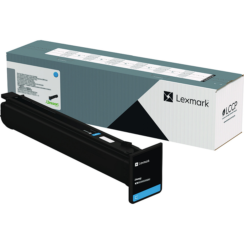 Lexmark 77L0H20 High-Yield Toner, 46,600 Page-Yield, Cyan