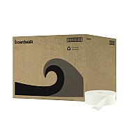 Boardwalk&reg; JRT Toilet Paper, Jumbo, Septic Safe, 2-Ply, 6 Rolls/Carton (BWK6102B)