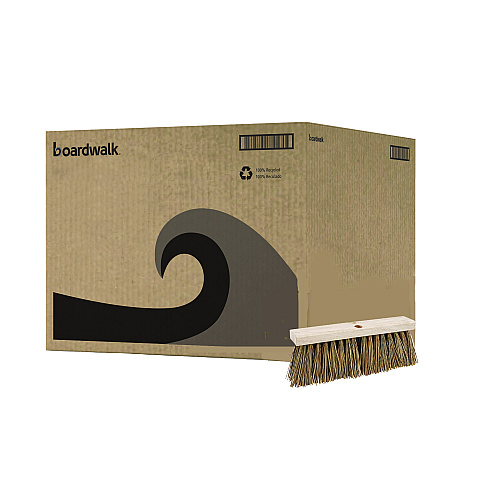 Boardwalk&reg; Street Broom Head, 16" Head, Palmyra Bristles (BWK71160)