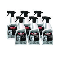 WEIMAN Stainless Steel Cleaner and Polish, Floral Scent, 22 oz Spray Bottle, 6/Carton (108)