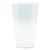 Boardwalk&reg; Translucent Plastic Cold Cups, 20 oz, Clear, 1,000/Carton (BWKTRANSCUP20CT)