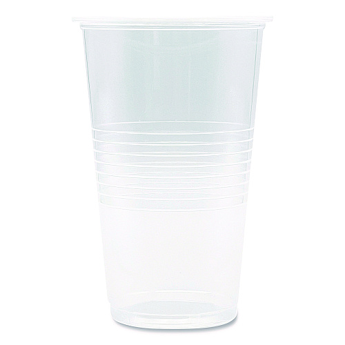 Boardwalk Translucent Plastic Cold Cups, 20 oz, Clear, 50/Pack (BWKTRANSCUP20PK)